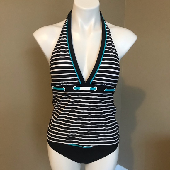 nautical tankini swimwear